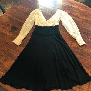 Tadashi Silk Cocktail Dress